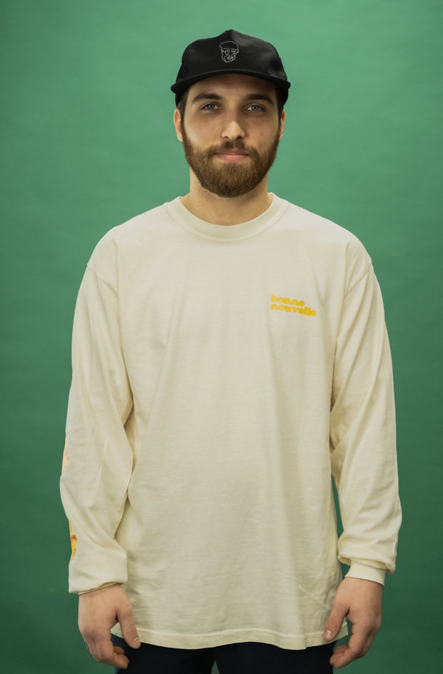 Longsleeve Bonne Nouvelle crème